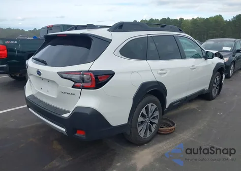 2025 Subaru Outback Limited z USA, uszkodzony, nr VIN 4S4BTANC6S3271781